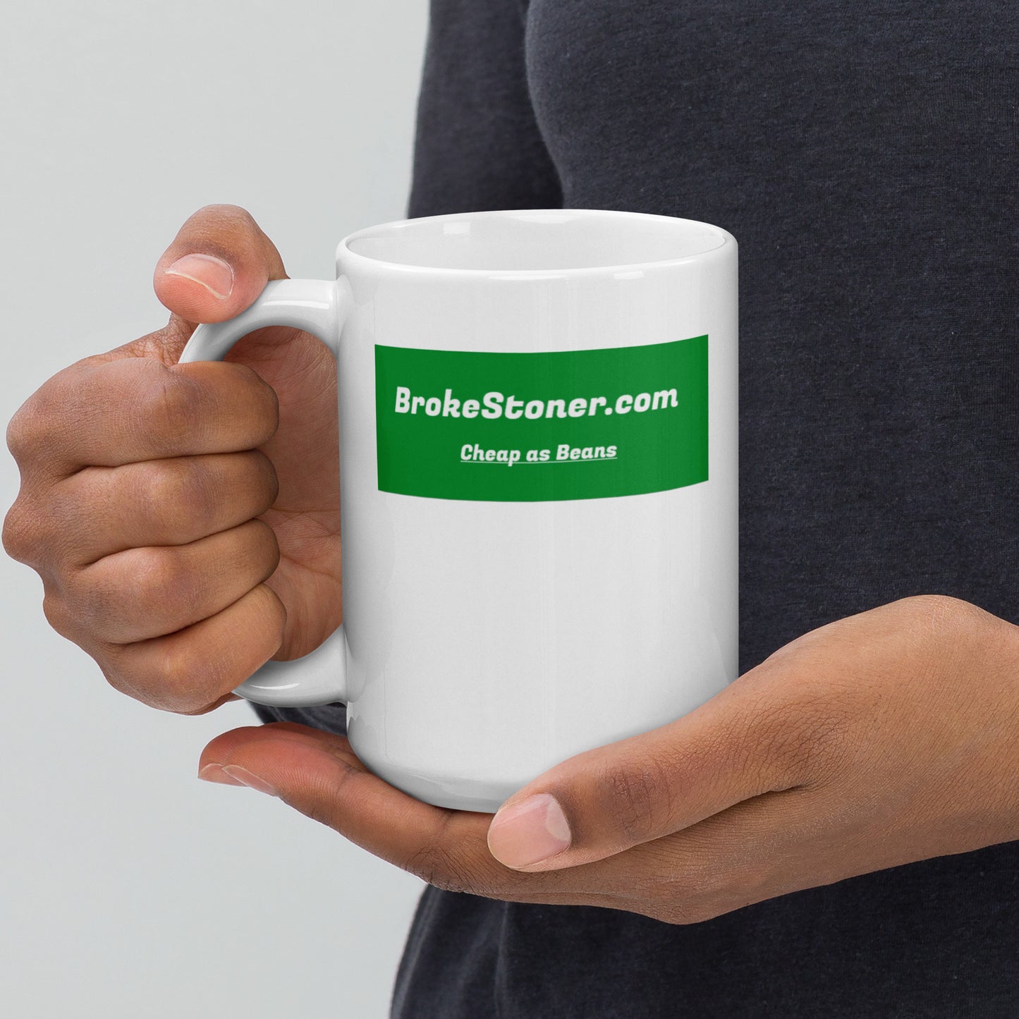 BrokeStoner.com The White Mug