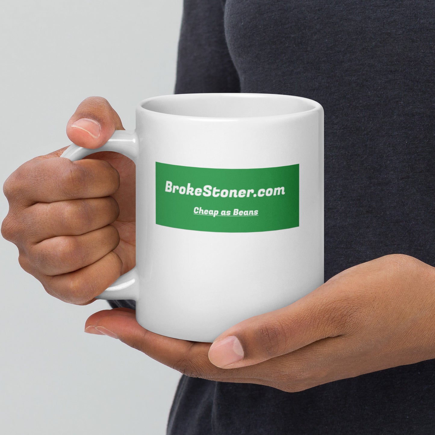 BrokeStoner.com The White Mug